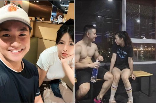 Anh PT may mắn và cô em đang phê nặng