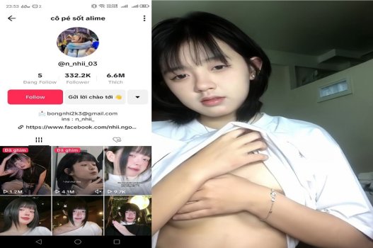 Ngọc Nhi trắng ngần sexy phô bày ngực cho bạn xem